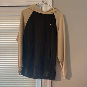 Black and Cream Hoodie